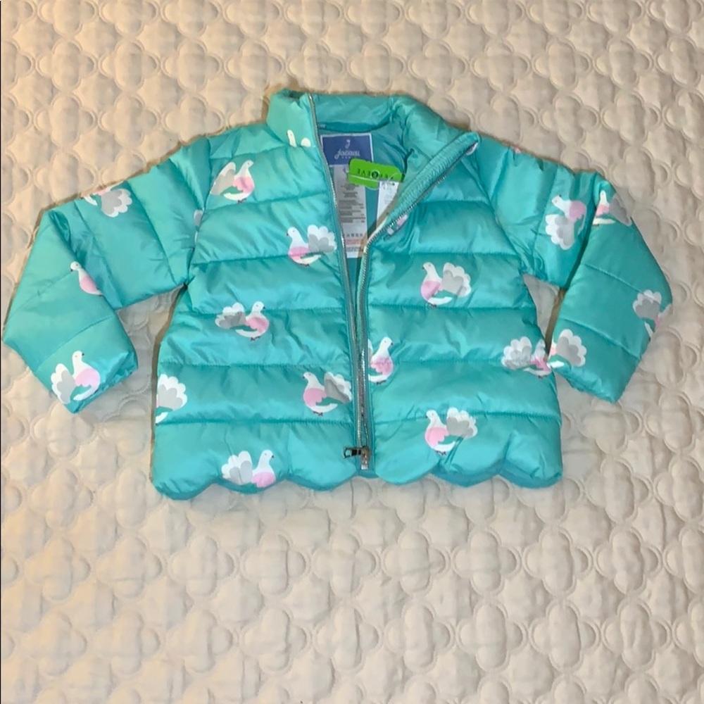 Jacadi Paris NWT girls puffer Jacket